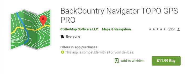 BackCountry Navigator